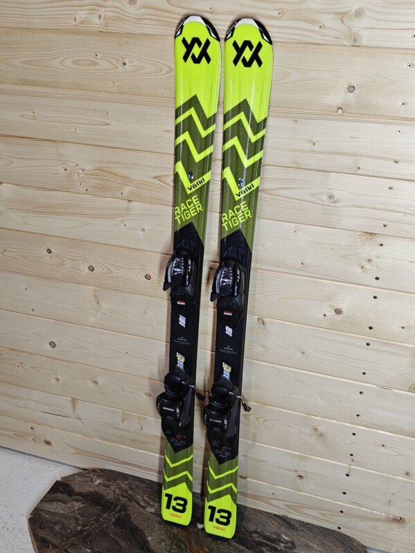 LYŽE VOLKL RACETIGER JR YELLOW 120CM